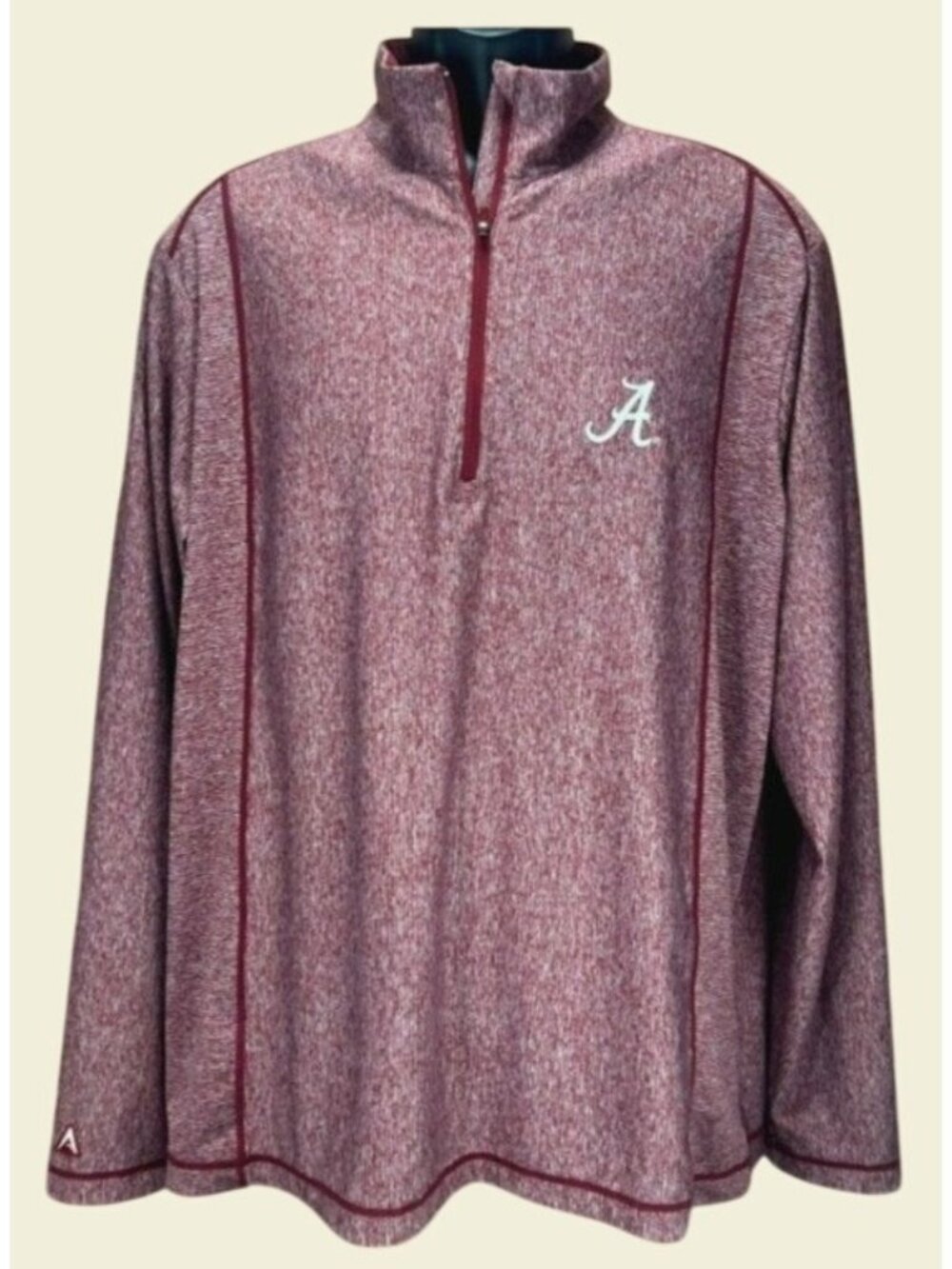Antigua Alabama Crimson Tide Mens 1/4 Zip Top Large